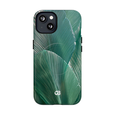 Translucent Fan Palm · Tough 2.0 Magnetic Phone Case for iPhone · Teal