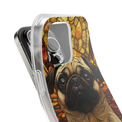 Amber Pug Divinity · Soft Case for iPhone