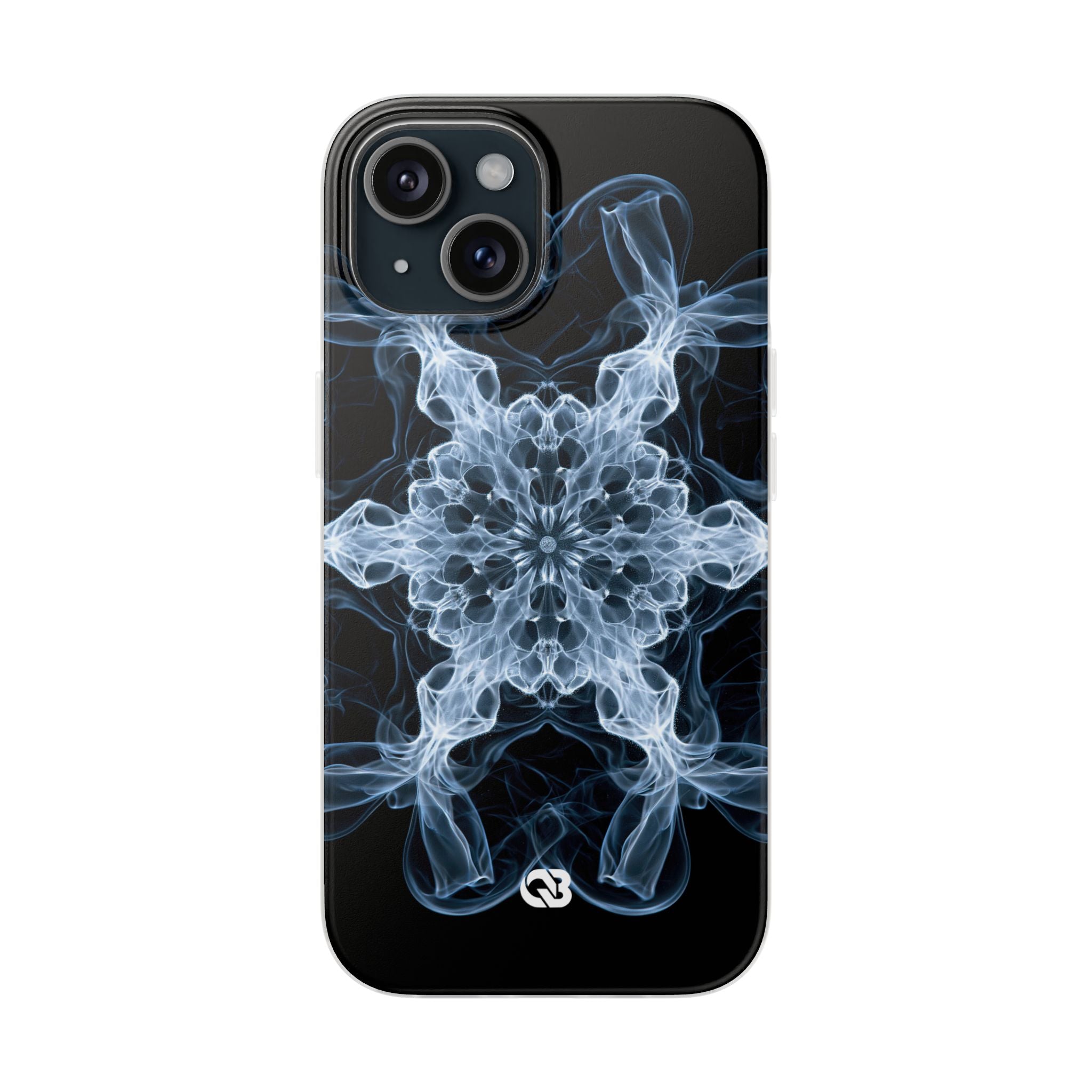 Blue Lite Phone Case for iPhone - Glacial Smoke Crown