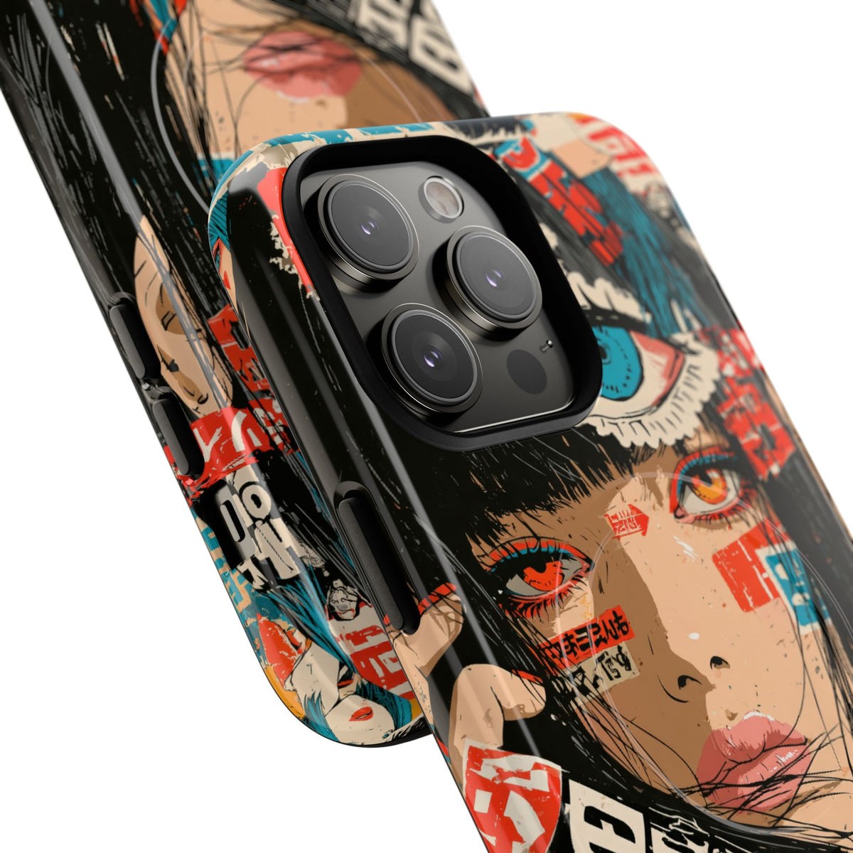 Shibuya Street Collage · Tough 2.0 Magnetic Phone Case for iPhone · Red