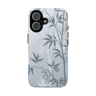 Blue Tough 2.0 Magsafe Phone Case for iPhone - Slate Bamboo Shadow