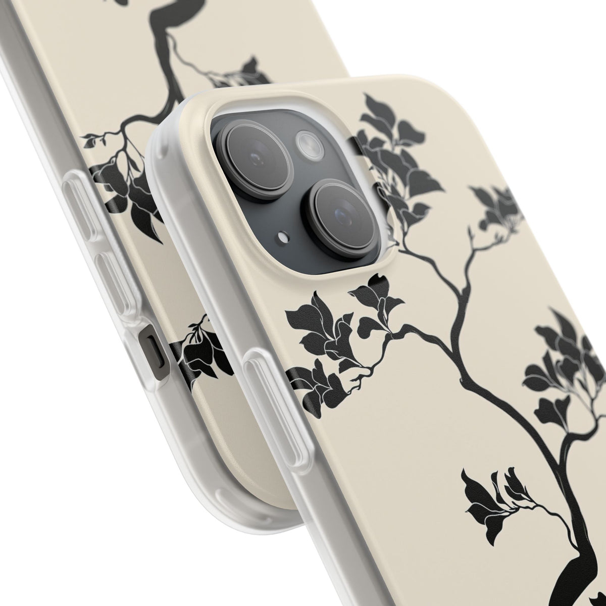 Ebony Magnolia · Lite Phone Case for iPhone ·  Beige