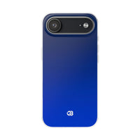 Blue Lite Phone Case for iPhone - Cobalt Depth Shift
