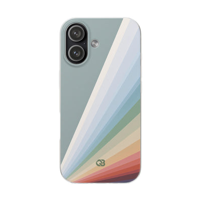 Green Lite Phone Case for iPhone - Sage Prism Beam