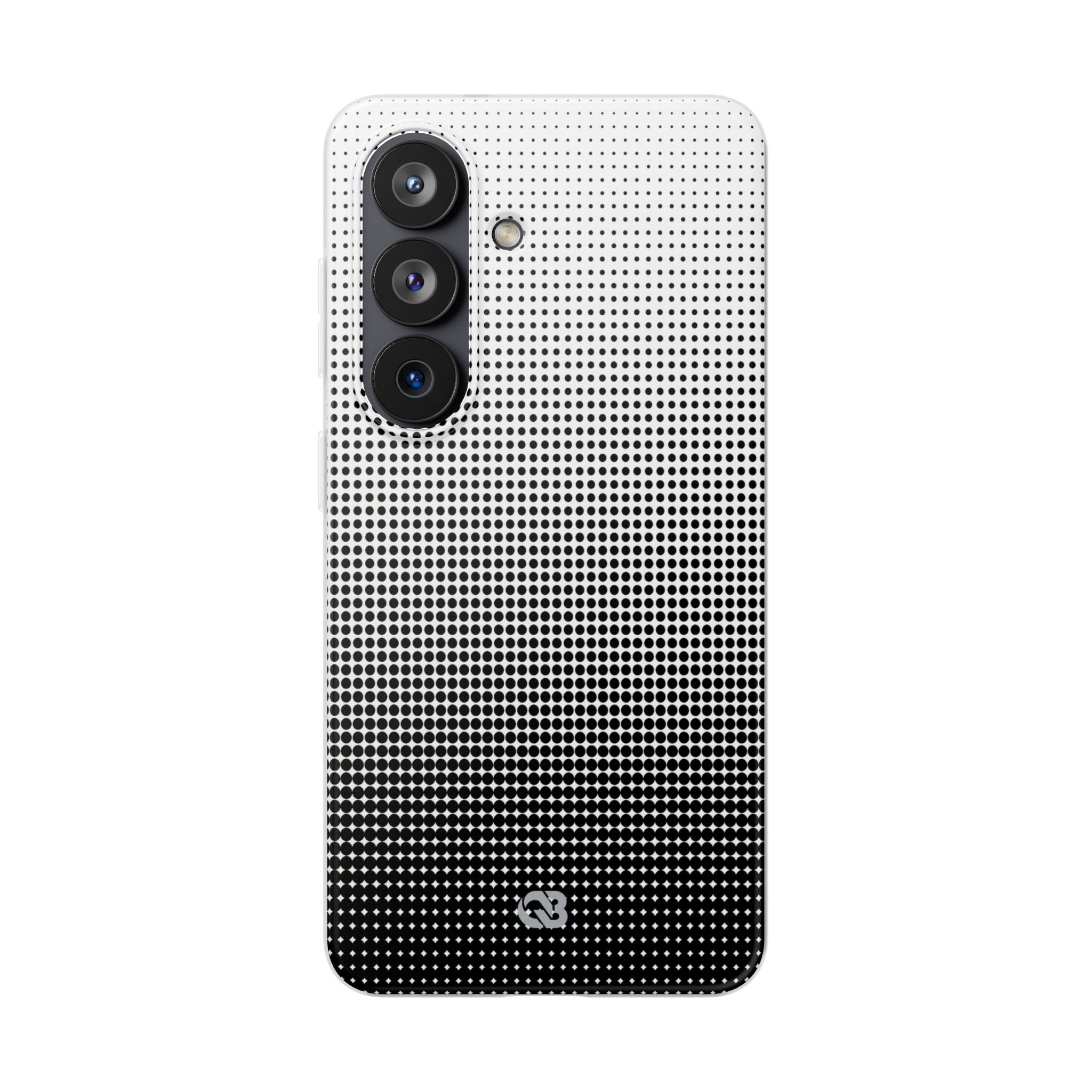 Black Lite Phone Case for Samsung - Obsidian Halftone Flux