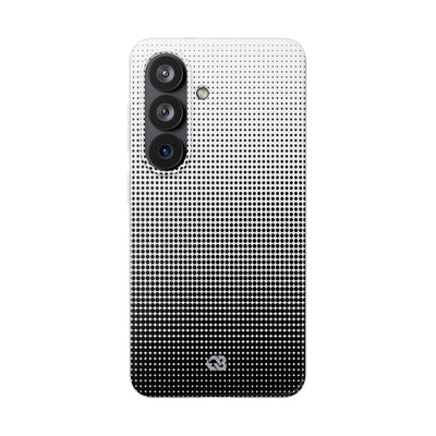 Black Lite Phone Case for Samsung - Obsidian Halftone Flux