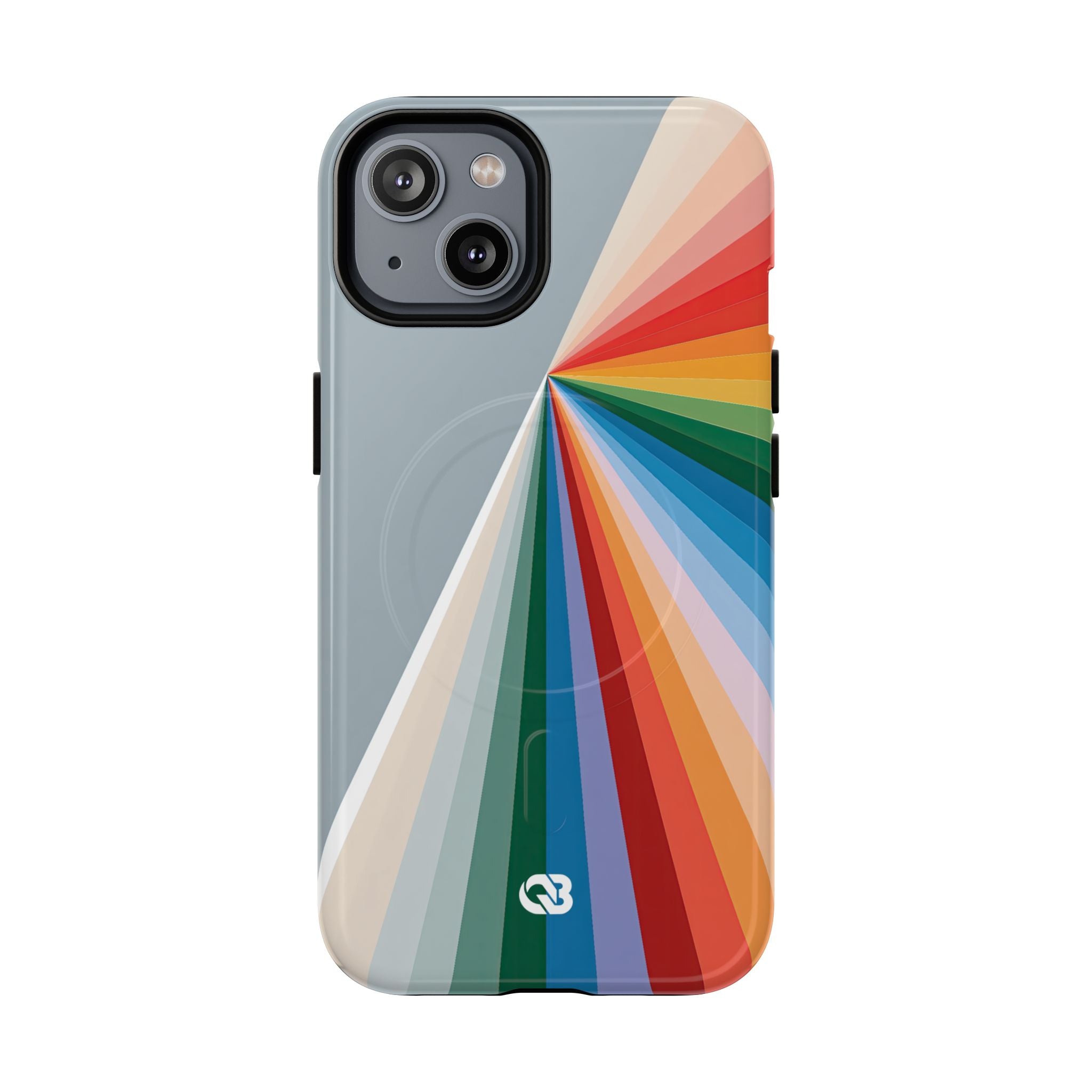 Grey Tough 2.0 Magsafe Phone Case for iPhone - Slate Prism Burst