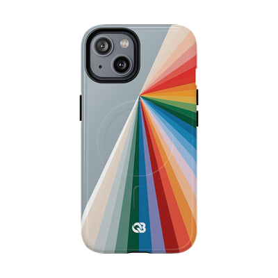 Grey Tough 2.0 Magsafe Phone Case for iPhone - Slate Prism Burst
