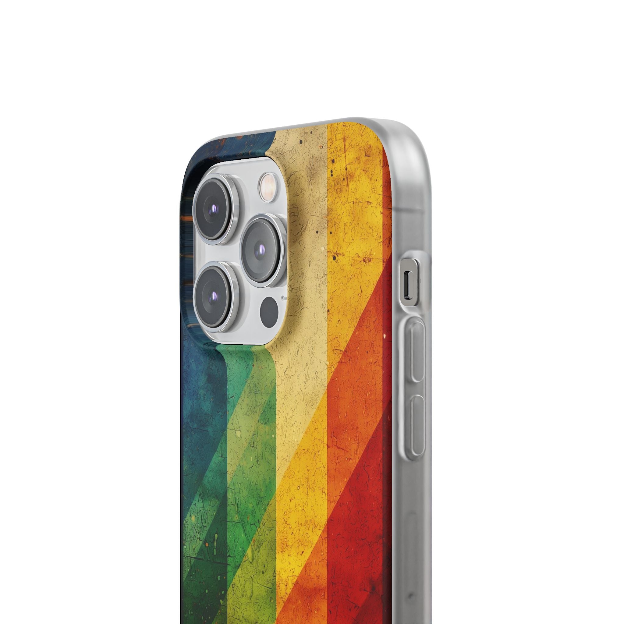 Diagonal Spectrum iPhone 14 Pro Case - Soft