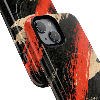Urban Slash Camo · Tough 2.0 Magnetic Phone Case for iPhone · Black