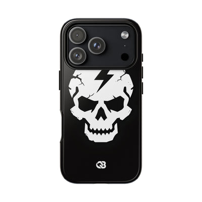 Shattered Bolt Skull · Tough Phone Case for iPhone