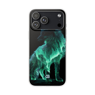 Nordic Aurora Fox · Lite Phone Case for iPhone ·  Teal