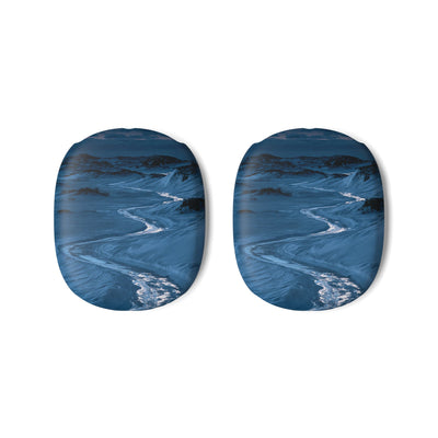 Arctic Moon Drift · Hard Case for AirPods Max · Blue