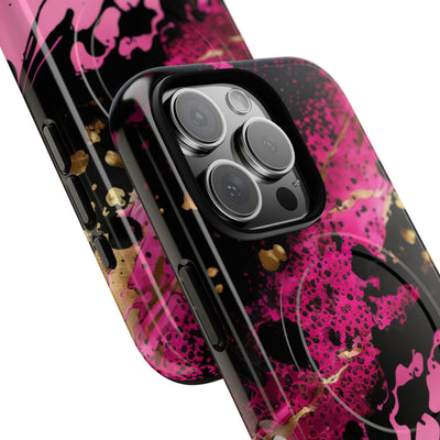 Magenta Liquid Gold · Tough+ Telefoncover for iPhone · Magsafe