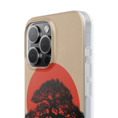 Crimson Pine Solitude · Lite Phone Case for iPhone ·  Beige