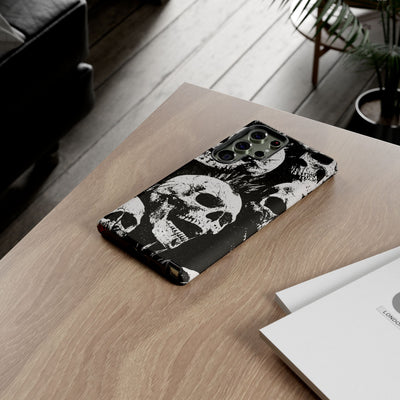 Punk Skull Riot · Tough Phone Case for Samsung · Black