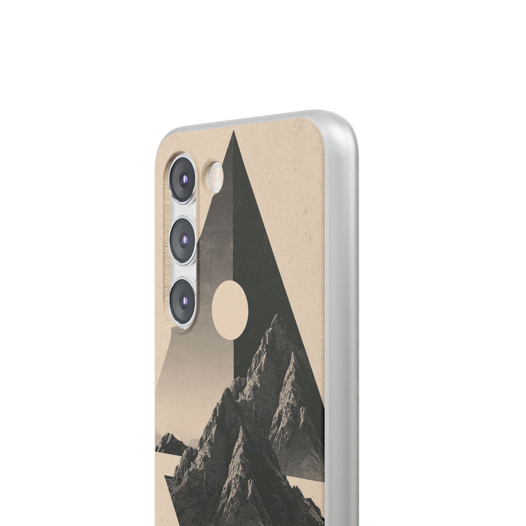 Beige Lite Phone Case for Samsung - Obsidian Summit Parchment