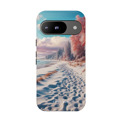 Schneespuren Google Pixel 9 Case - Tough