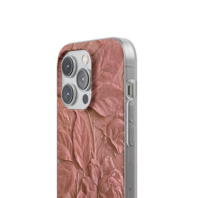 Blush Rose Relief · Lite Phone Case for iPhone ·  Pink