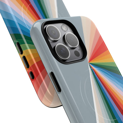 Grey Tough 2.0 Magsafe Phone Case for iPhone - Slate Prism Burst