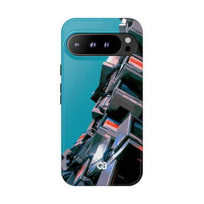 System Error Spire · Tough Phone Case for Pixel ·  Teal
