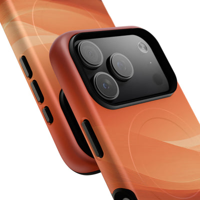 Orange Tough 2.0 Magnetic Phone Case for iPhone - Crimson Dune Gradient