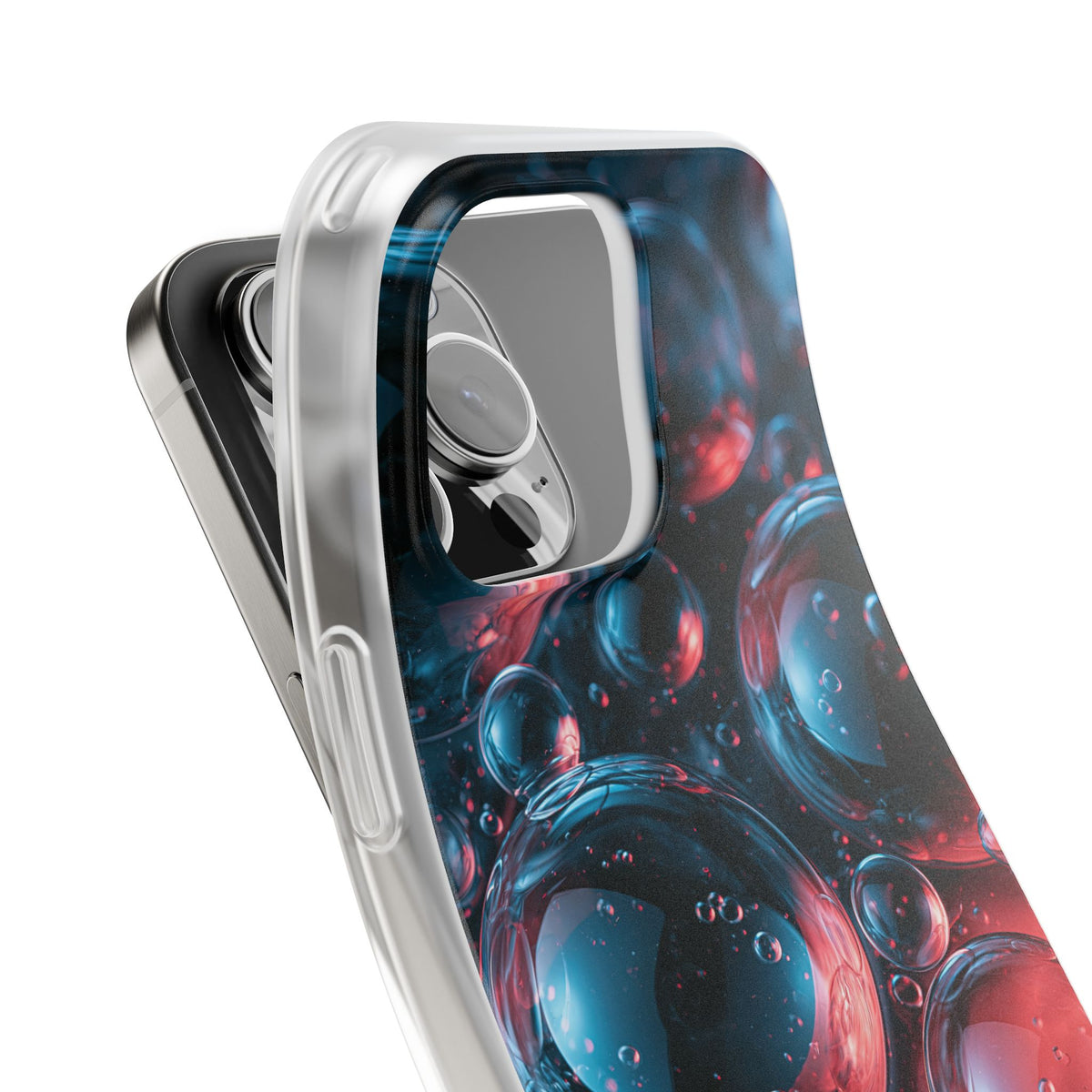 Aqua Gel Spheres · Lite Phone Case for iPhone ·  Blue