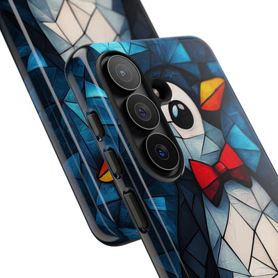 Mosaic Bowtie Penguin · Tough Hoesje voor Samsung