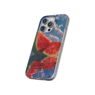 Ruby Melon Tide · Soft Custodia per iPhone