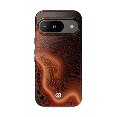 Caldera Ridge · Tough Phone Case for Pixel ·  Orange