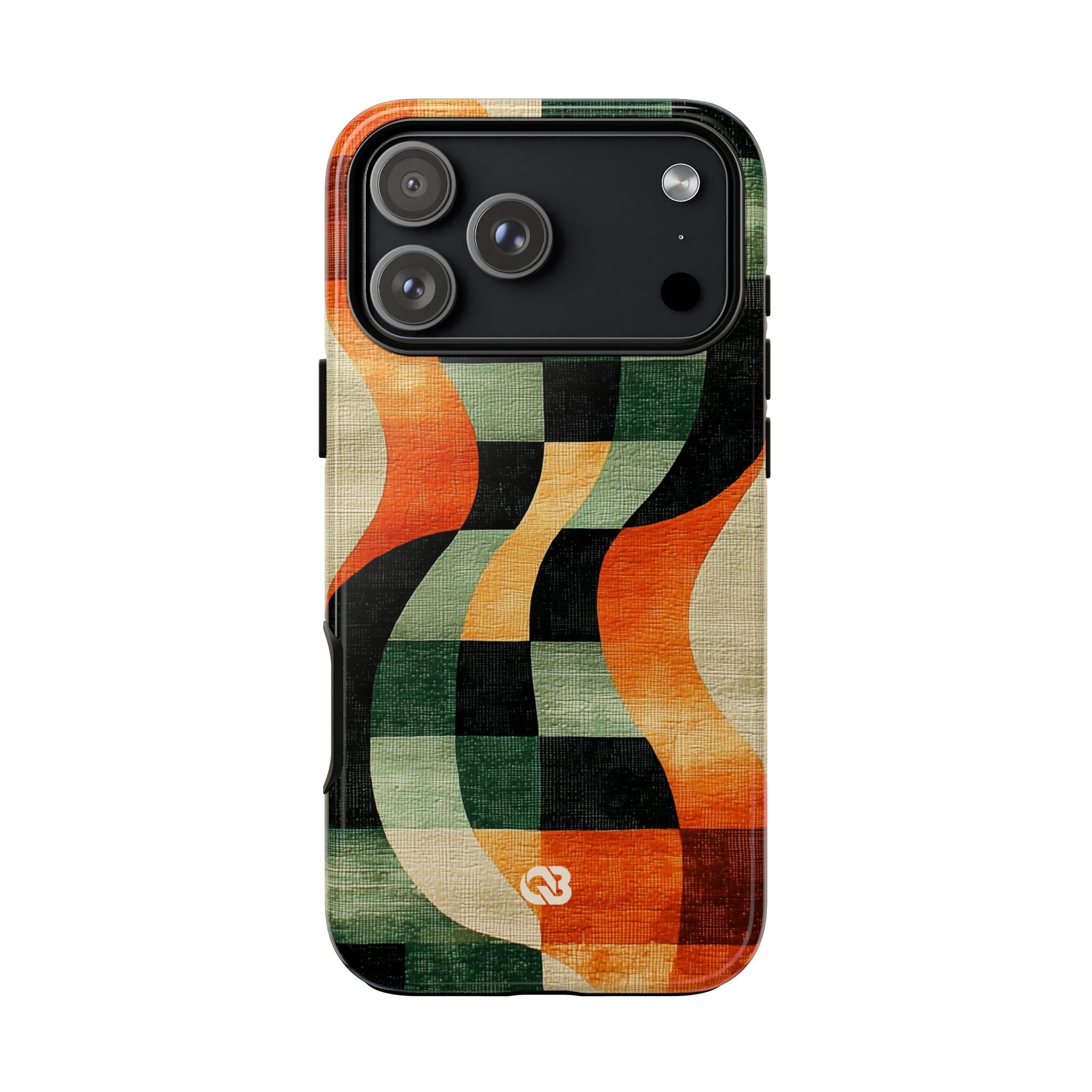 Burnt Orange Curve · Tough Etui na telefon dla iPhone