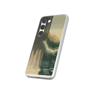 Beige Lite Phone Case for Samsung - Veridian Data Ridge