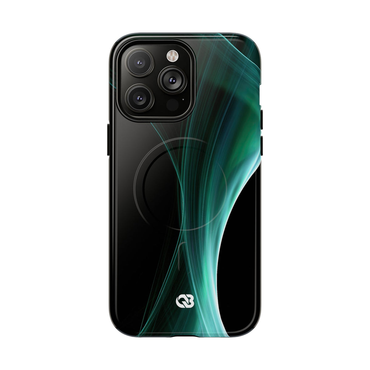 Emerald Lumen · Tough 2.0 Magnetic Phone Case for iPhone · Green