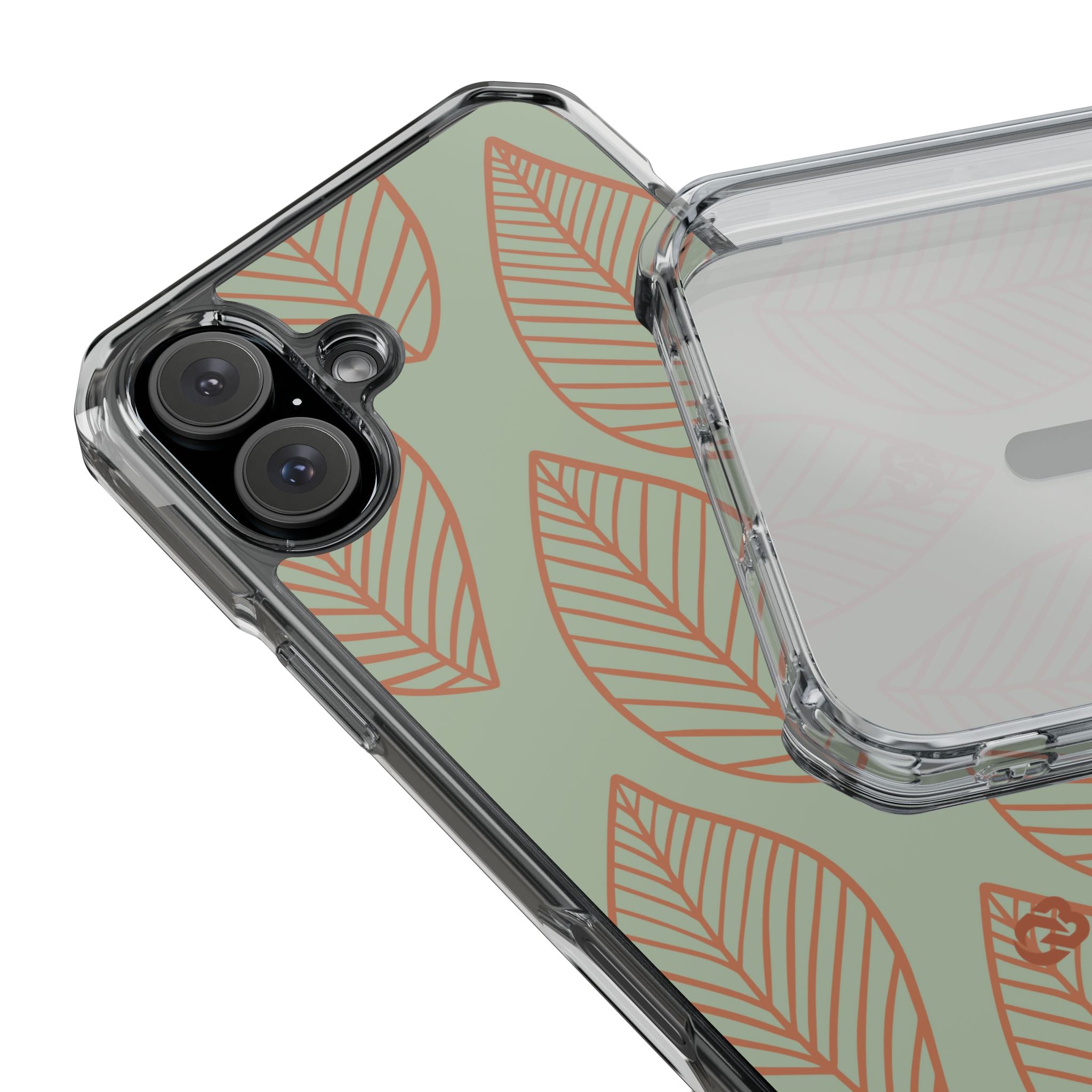 Sage Earth Leaves · Impact Telefoncover for iPhone · Magsafe
