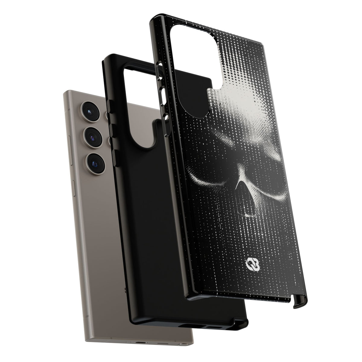 Raster Phantom · Tough Phone Case for Samsung · Black
