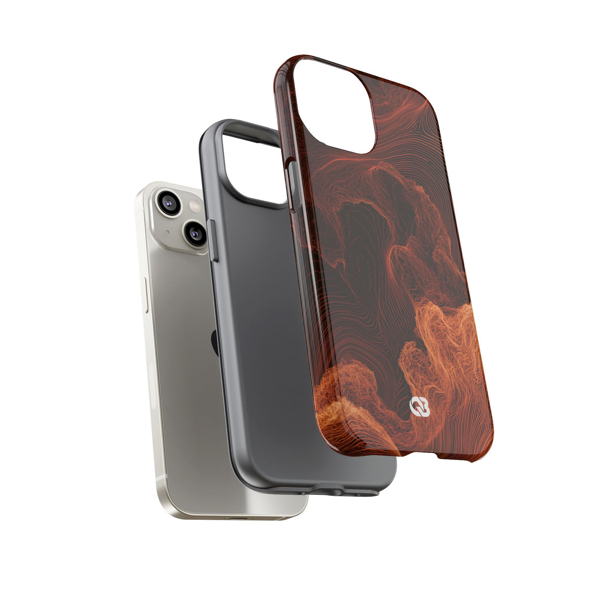 Amber Filament · Tough Phone Case for iPhone · Orange