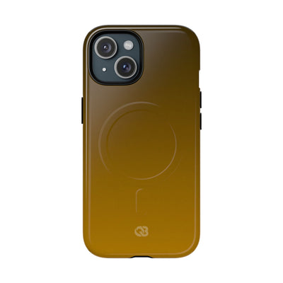 Gold Tough 2.0 Magsafe Phone Case for iPhone - Scorched Gold Haze