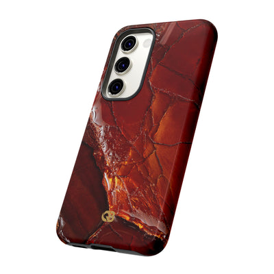 Amber Embrace · Tough Phone Case for Samsung · Brown