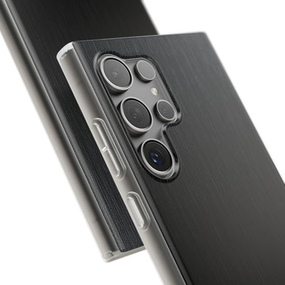 Black Lite Phone Case for Samsung - Brushed Obsidian Slate