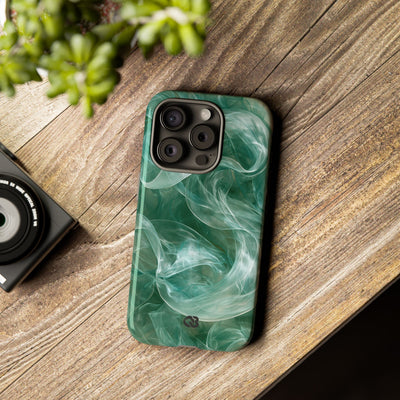 Translucent Aqua Flow · Tough Phone Case for iPhone · Teal