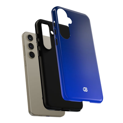 Blue Tough Phone Case for Samsung - Cobalt Depth Shift