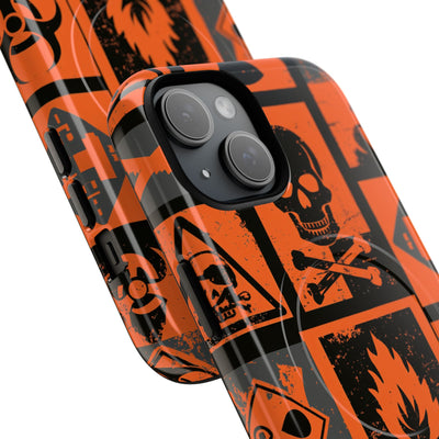 Urban Hazard · Tough 2.0 Magnetic Phone Case for iPhone · Orange