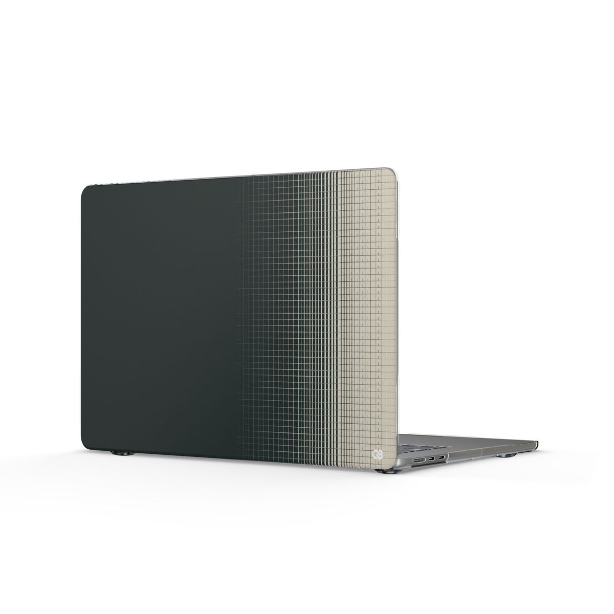 Modular Grid Shift · Clear Hard Case for MacBook · Grey
