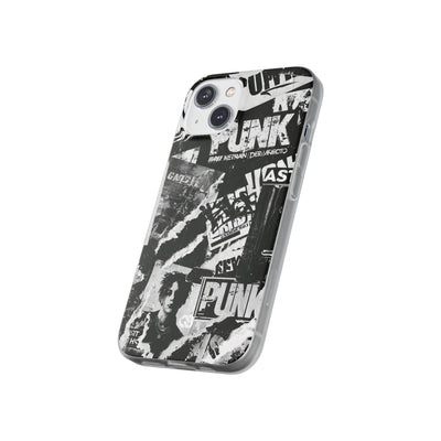 Underground Punk Collage · Lite Phone Case for iPhone ·  Black