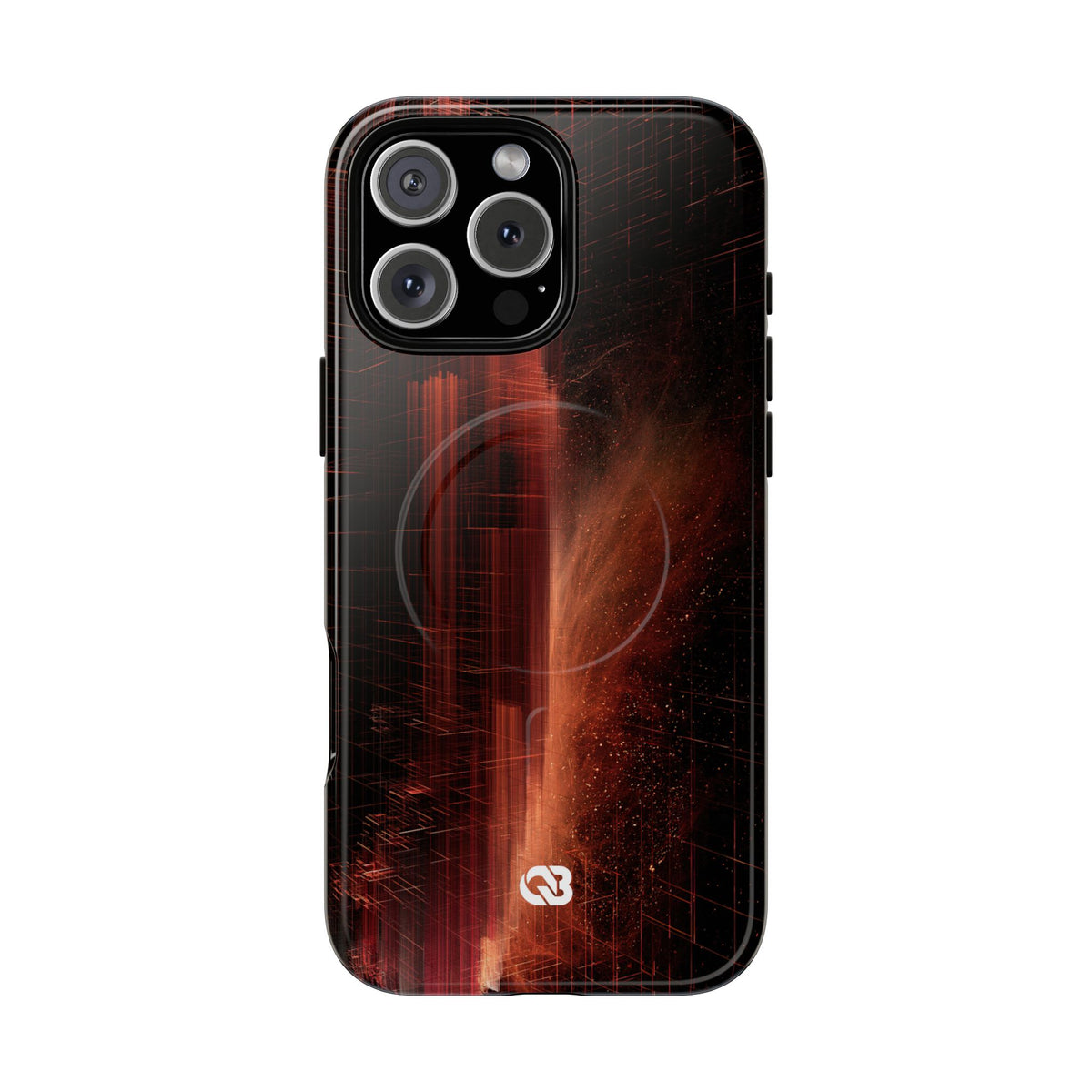 Luminous Monolith · Tough 2.0 Magnetic Phone Case for iPhone · Black