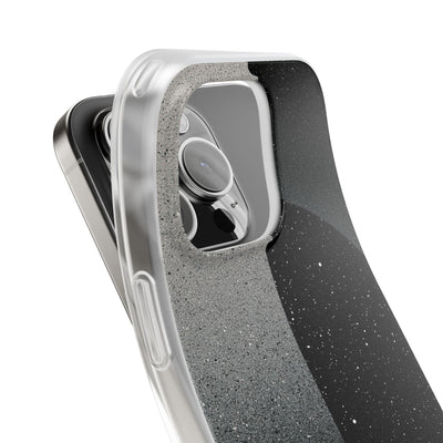 Black Lite Phone Case for iPhone - Lunar Static Orbit