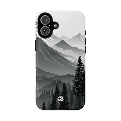 Alpine Horizon · Tough Phone Case for iPhone · Black