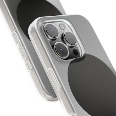 Grey Lite Phone Case for iPhone - Matte Onyx Sphere