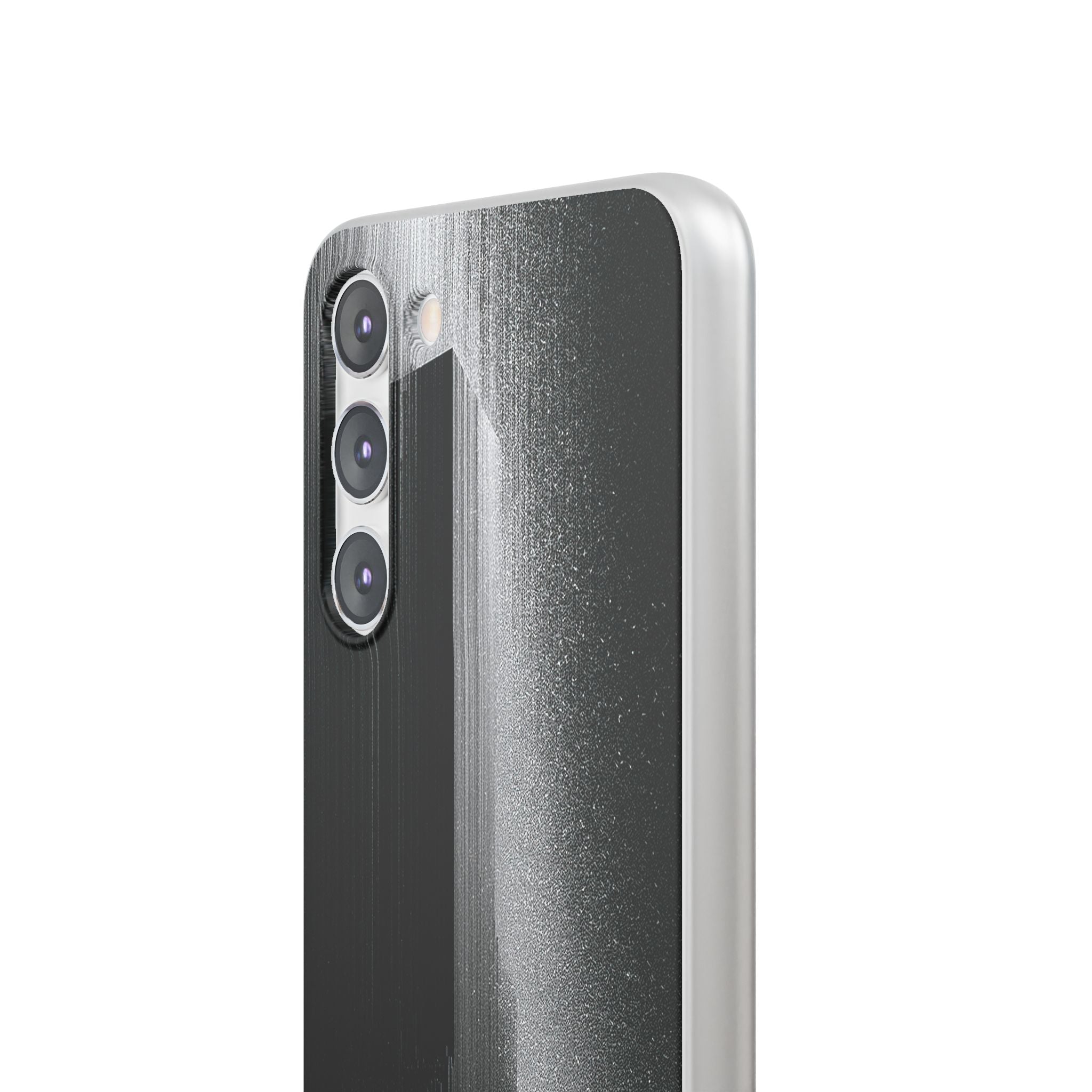 Black Lite Phone Case for Samsung - Brutalist Pixel Monolith