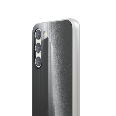 Black Lite Phone Case for Samsung - Brutalist Pixel Monolith